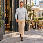 FONSI Casual Mock-neck Sweater