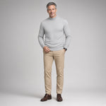 FONSI Casual Mock-neck Sweater