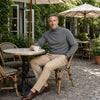 FONSI Casual Mock-neck Sweater