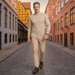FONSI Casual Mock-neck Sweater