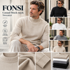 FONSI Casual Mock-neck Sweater