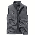 SANDO Multi-pockets Fleece Vest