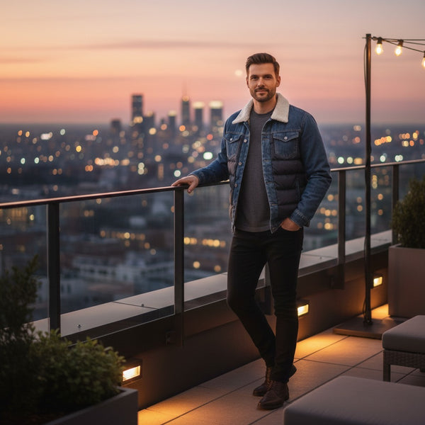 Damien Patchwork Denim Jacket