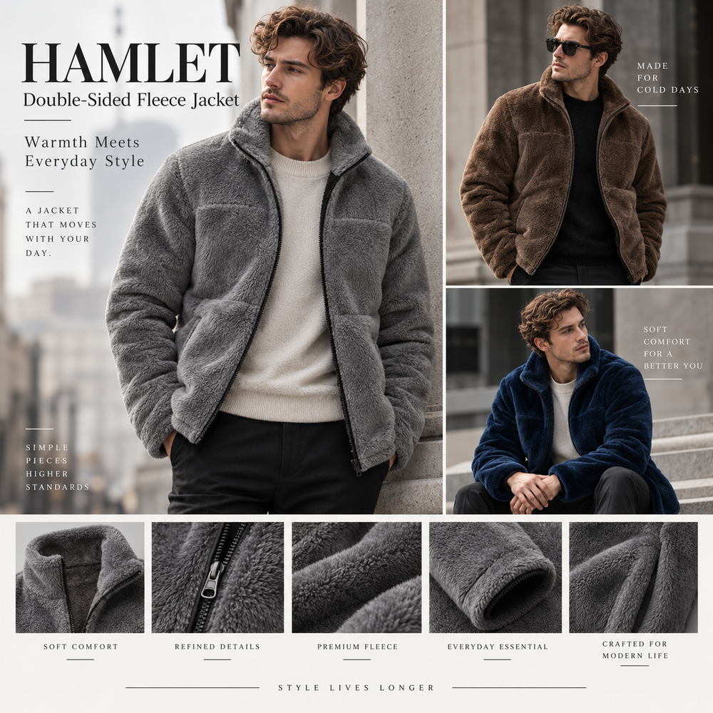 HAMLET Double-Sided Fleece Jacket