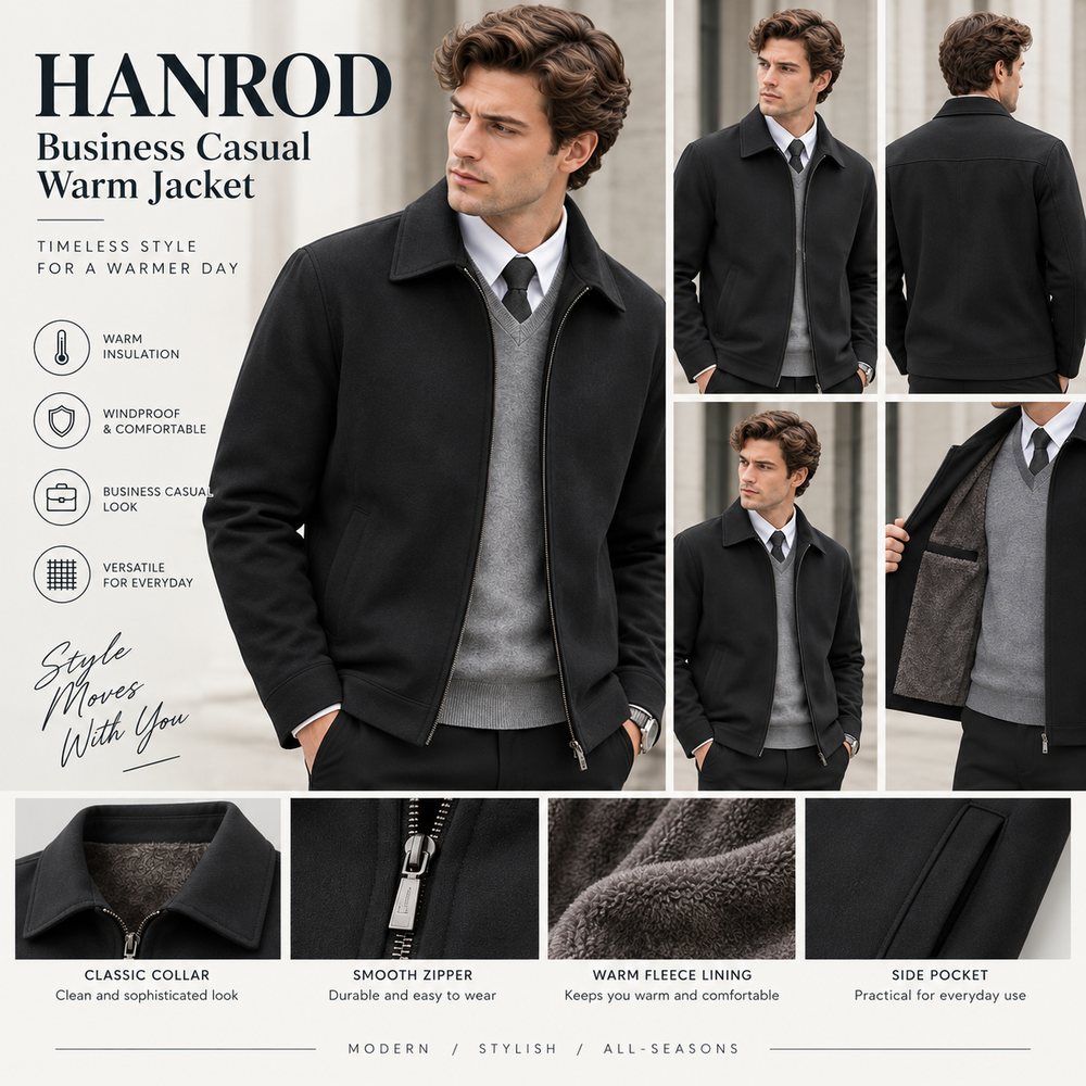 HANROD Business Casual Warm Jacket