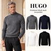 HUGO Mock-Neck Pullover