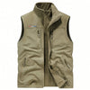 SANDO Multi-pockets Fleece Vest