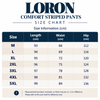 LORON Comfort Striped Pants