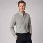 LUCIAN Stand Collar Button Down Shirt