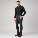 LUCIAN Stand Collar Button Down Shirt