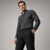 LUCIAN Stand Collar Button Down Shirt