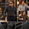 LUCIAN Stand Collar Button Down Shirt