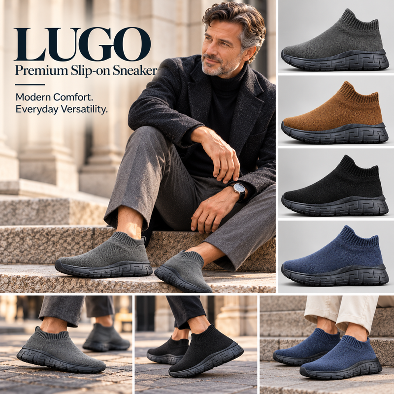 LUGO Casual Slip-on Sneaker