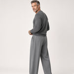 LUTHOR Wide-leg Elastic Pants