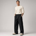 LUTHOR Wide-leg Elastic Pants