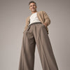 LUTHOR Wide-leg Elastic Pants