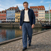 LUTHOR Wide-leg Elastic Pants
