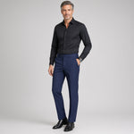 MARCO Tailored Fit Striped Dress Pants