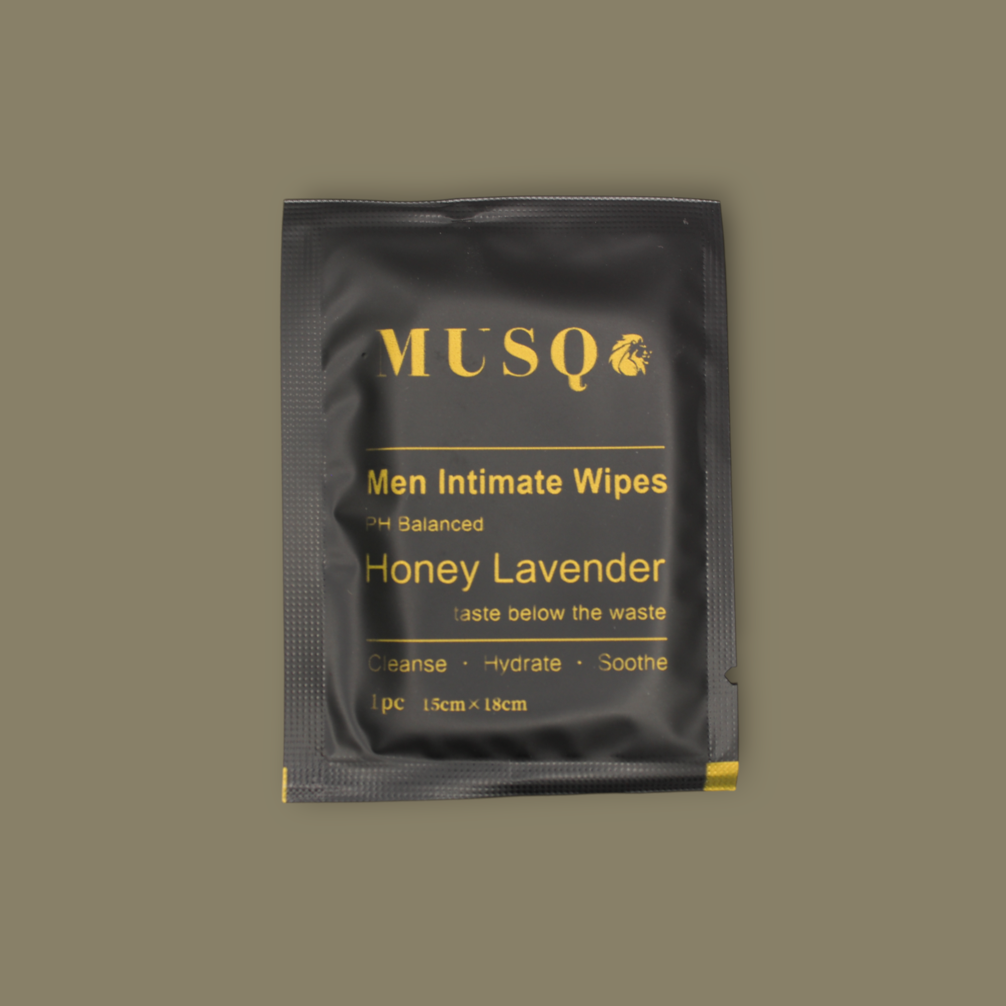 Men Intimate Wipes - Honey Lavender ( 30Pcs )