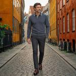 RAZA Classic Long-sleeve Polo Shirt