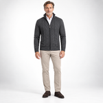 RONAL Cashmere Knitted Zipper Sweater