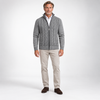 RONAL Cashmere Knitted Zipper Sweater