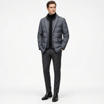 RUTH Padded Blazer with Zipper Layer