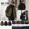 RUTH Padded Blazer with Zipper Layer