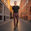 THORNE Tailored Jacquard Slim Fit Pants