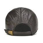 ARRAN Retro Leather Cap