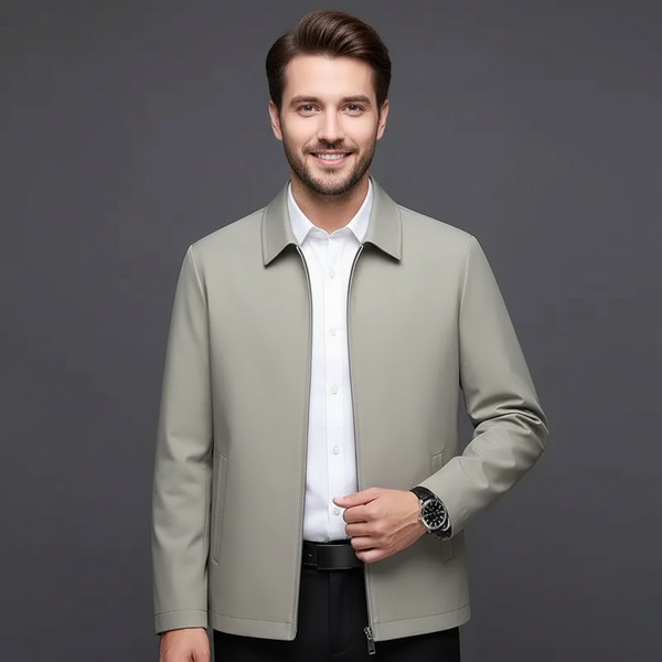 Monza Flip Collar Casual Jacket