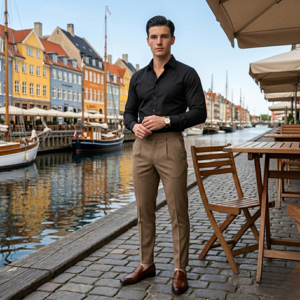 SILVAX Slim Adjustable Casual Pants