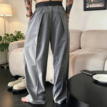 LUTHOR Wide-leg Elastic Pants