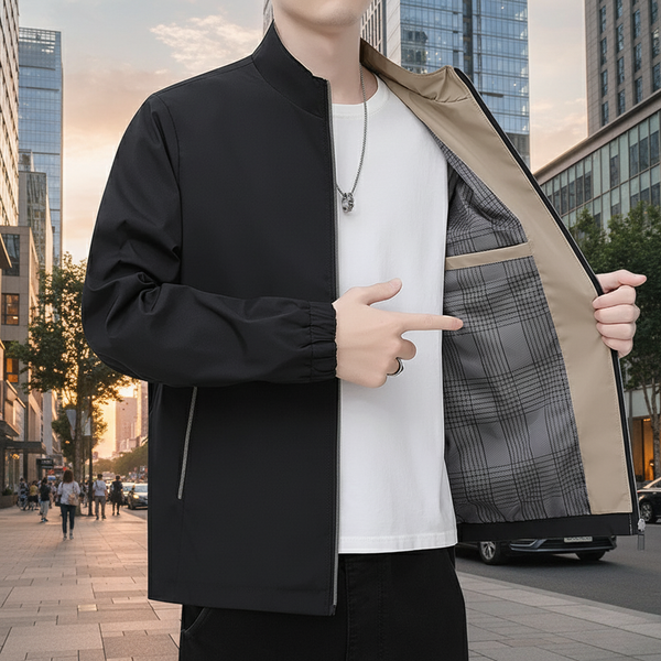 Verano Stand Collar Casual Jacket