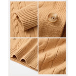 BATA Premium Cable Knit Cardigan